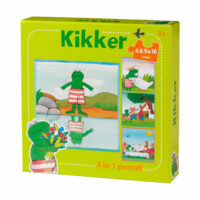 Kikker 4 in 1 puzzel - Max Velthuijs